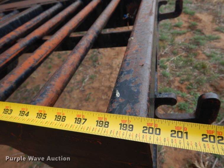 image for item DK0858 Shop built  windrower trailer