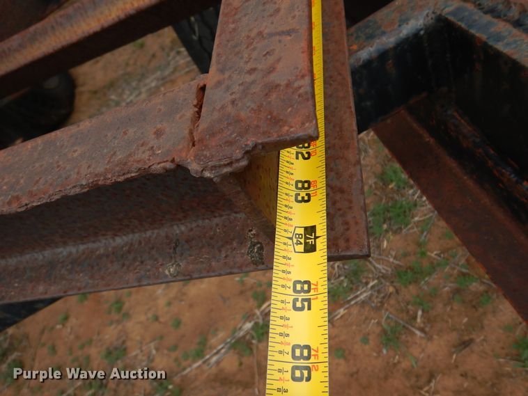 image for item DK0858 Shop built  windrower trailer