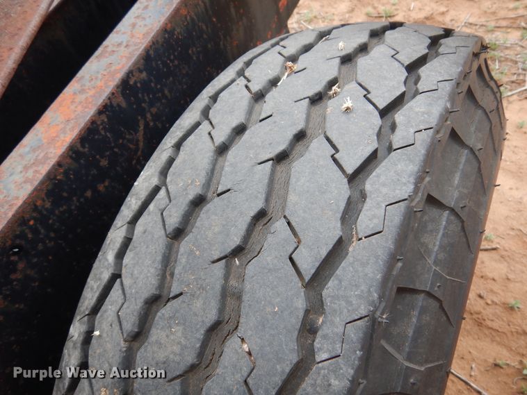 image for item DK0858 Shop built  windrower trailer