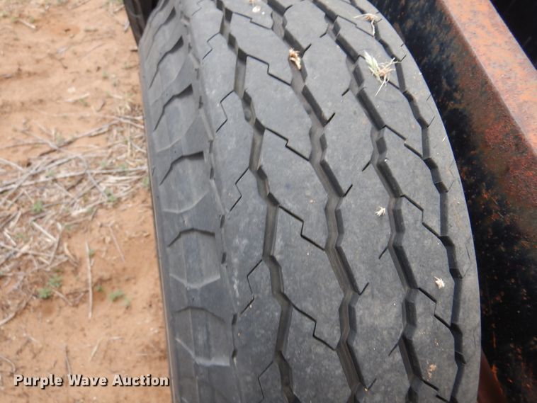 image for item DK0858 Shop built  windrower trailer