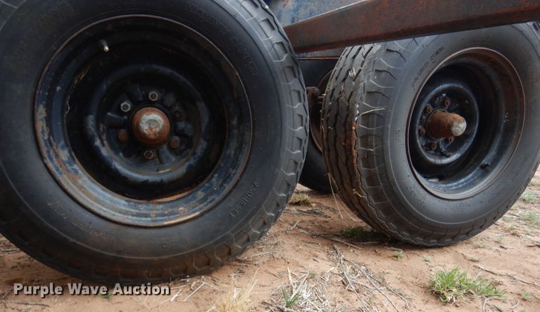 image for item DK0858 Shop built  windrower trailer