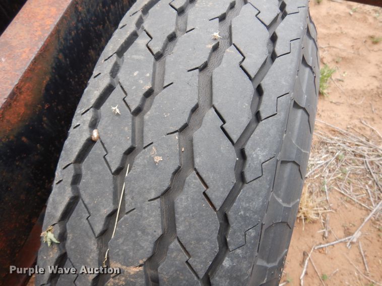 image for item DK0858 Shop built  windrower trailer