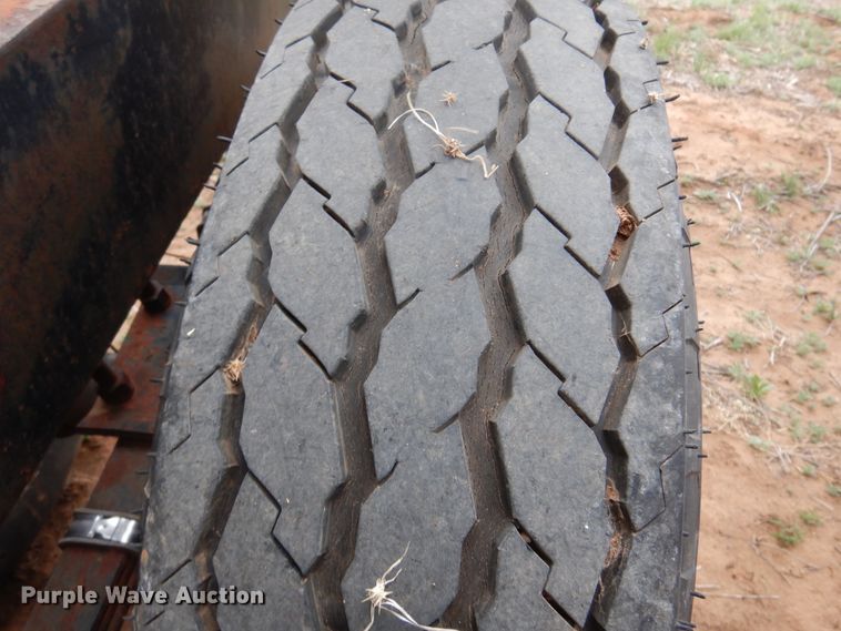 image for item DK0858 Shop built  windrower trailer