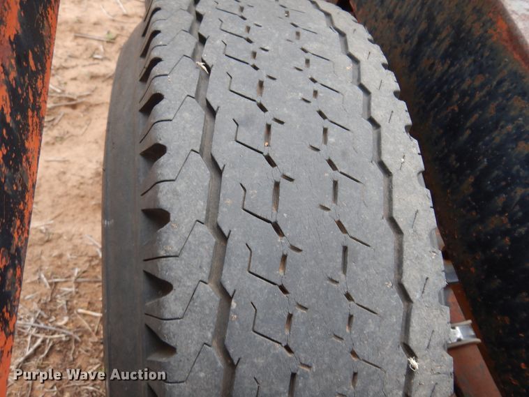 image for item DK0858 Shop built  windrower trailer