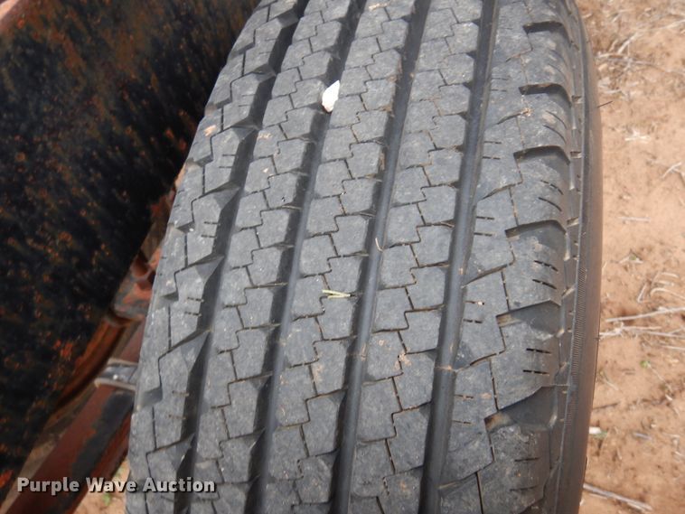 image for item DK0858 Shop built  windrower trailer