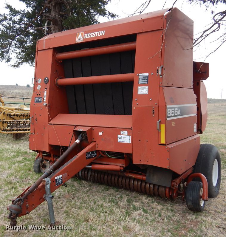 image for item DK0859 Hesston 856A  round baler
