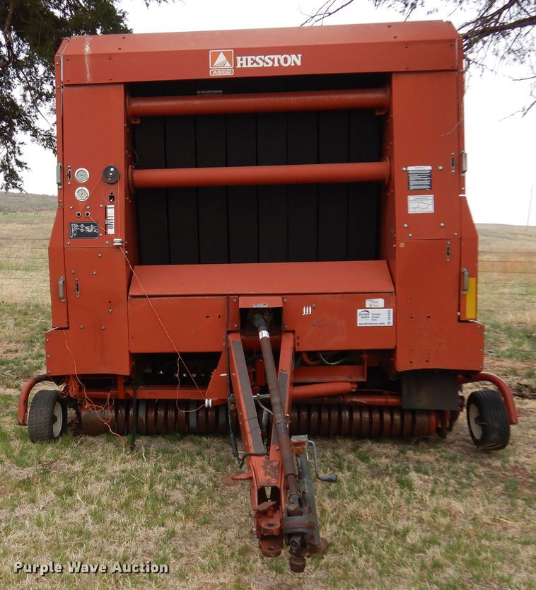 image for item DK0859 Hesston 856A  round baler