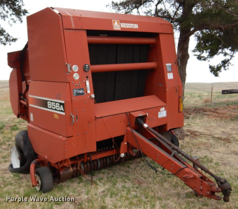 image for item DK0859 Hesston 856A  round baler