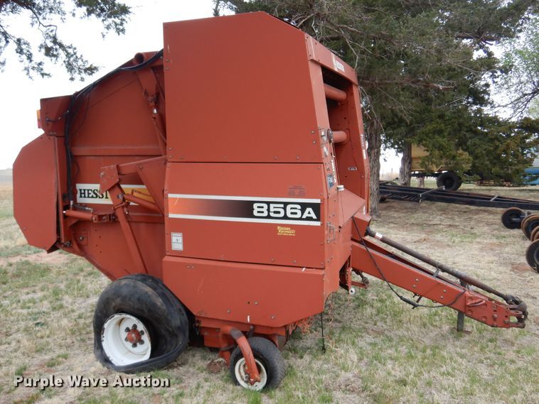 image for item DK0859 Hesston 856A  round baler
