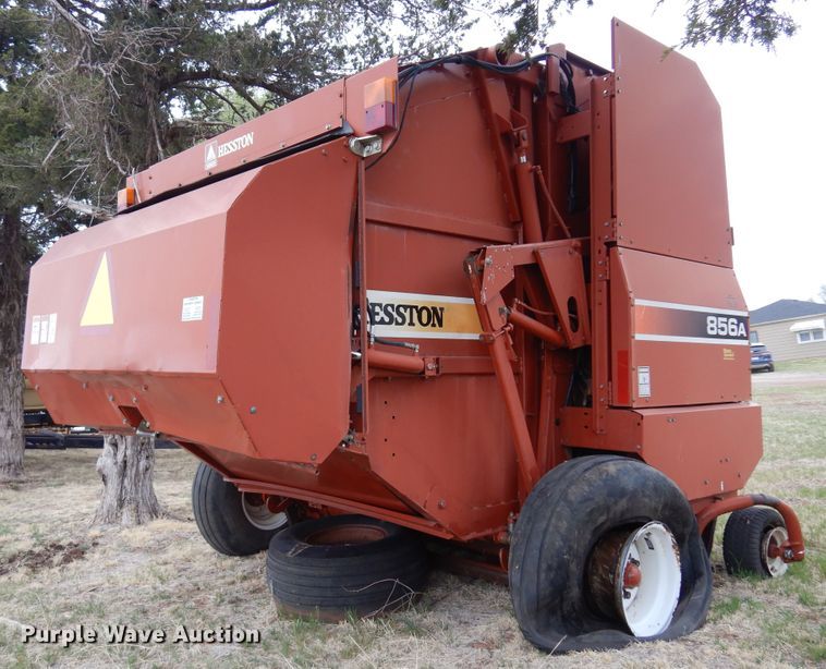 image for item DK0859 Hesston 856A  round baler