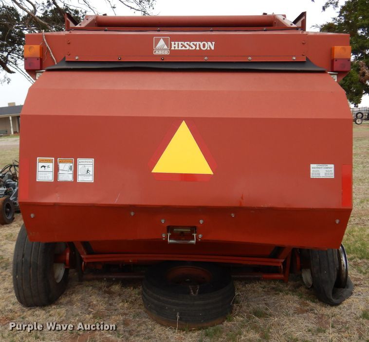image for item DK0859 Hesston 856A  round baler