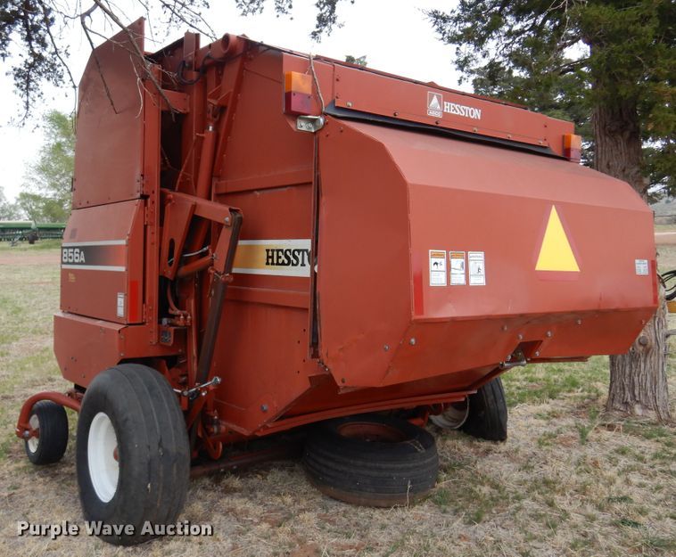 image for item DK0859 Hesston 856A  round baler
