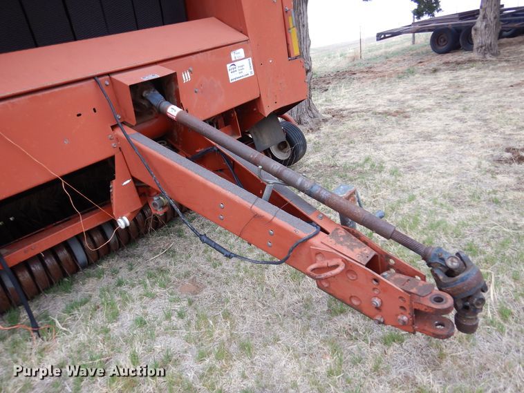 image for item DK0859 Hesston 856A  round baler