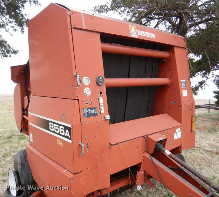 image for item DK0859 Hesston 856A  round baler