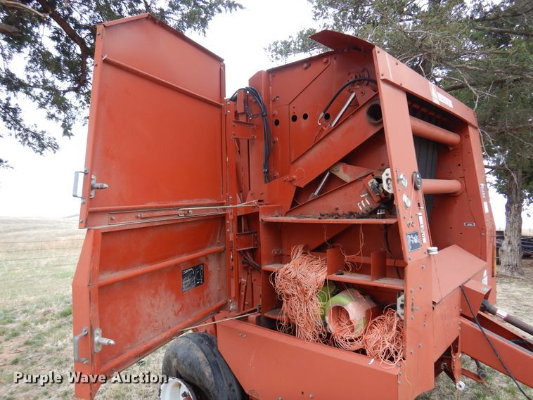 image for item DK0859 Hesston 856A  round baler