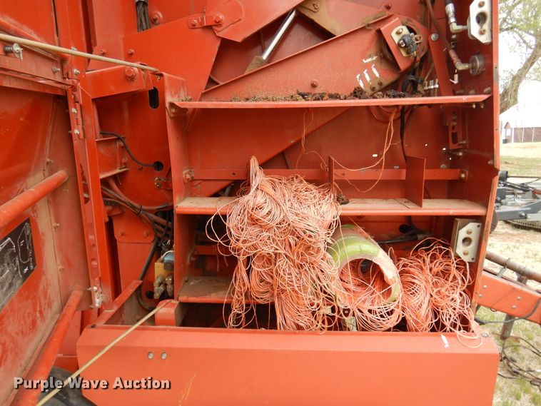 image for item DK0859 Hesston 856A  round baler