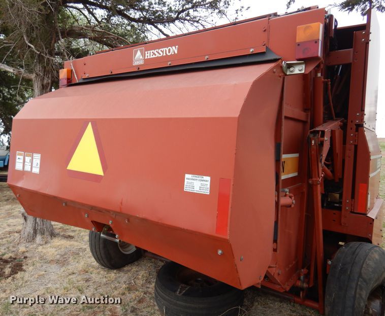image for item DK0859 Hesston 856A  round baler