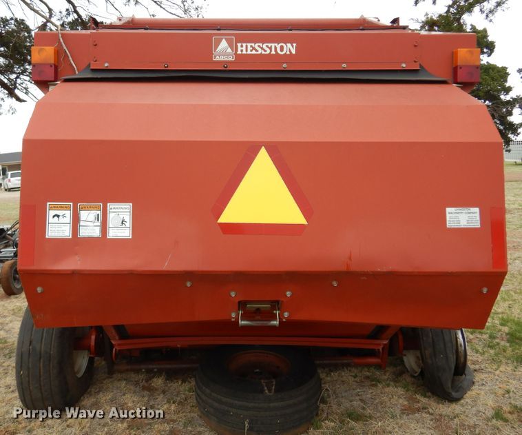 image for item DK0859 Hesston 856A  round baler