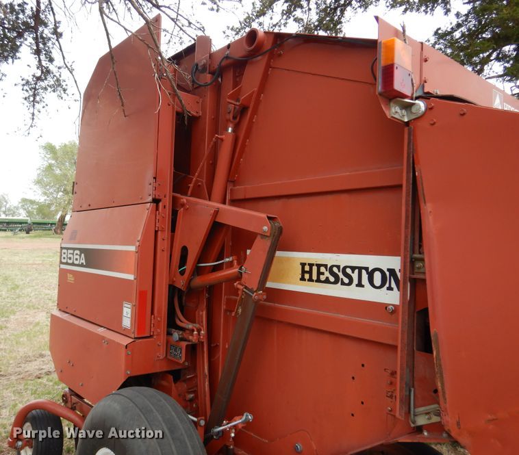 image for item DK0859 Hesston 856A  round baler