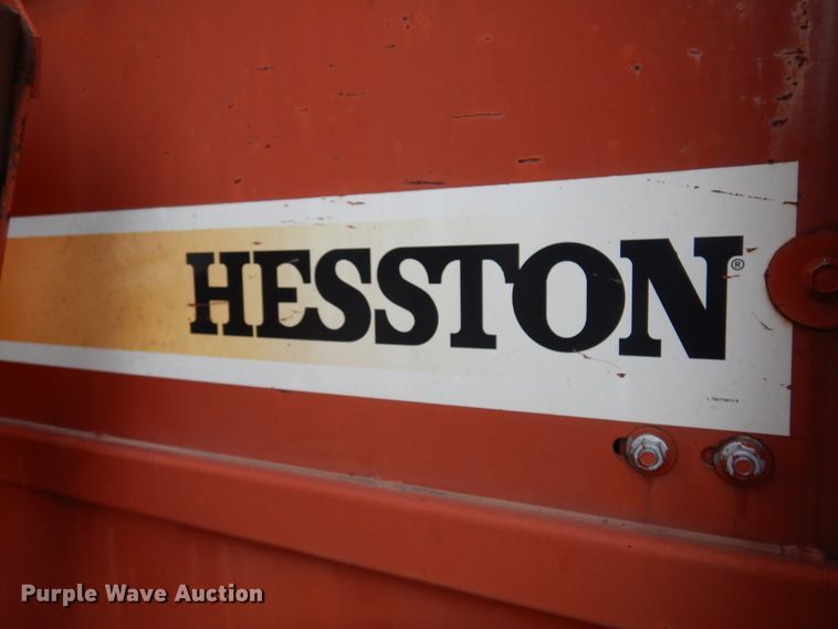 image for item DK0859 Hesston 856A  round baler