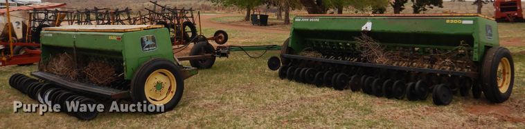image for item DK0865 (2) John Deere 8300 grain drills