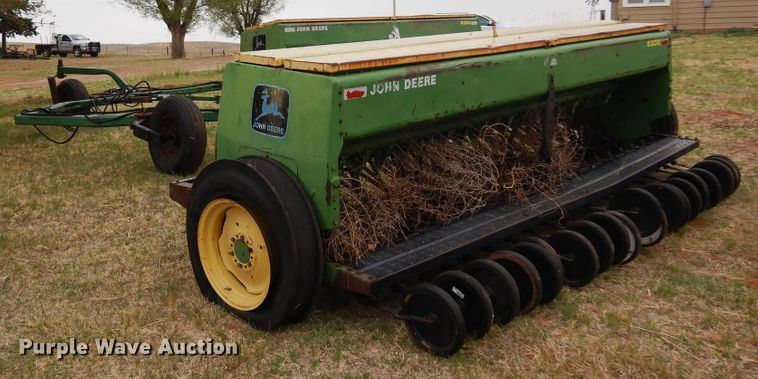 image for item DK0865 (2) John Deere 8300 grain drills