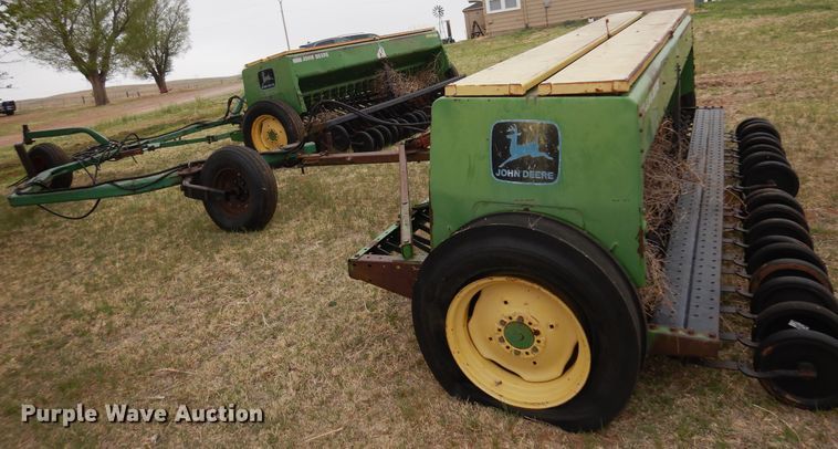image for item DK0865 (2) John Deere 8300 grain drills