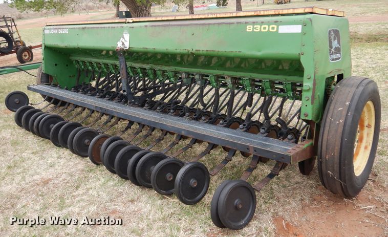 image for item DK0865 (2) John Deere 8300 grain drills