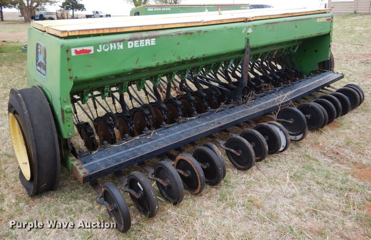 image for item DK0865 (2) John Deere 8300 grain drills