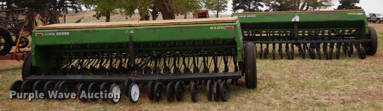 image for item DK0865 (2) John Deere 8300 grain drills