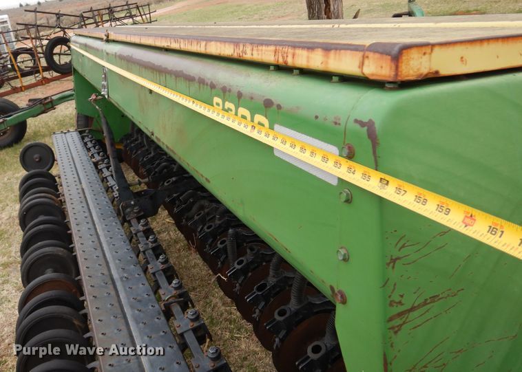 image for item DK0865 (2) John Deere 8300 grain drills