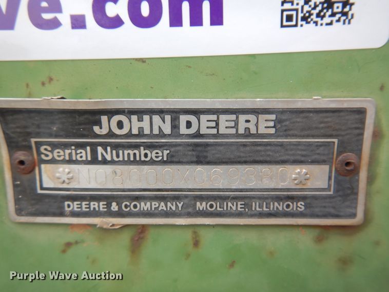 image for item DK0865 (2) John Deere 8300 grain drills