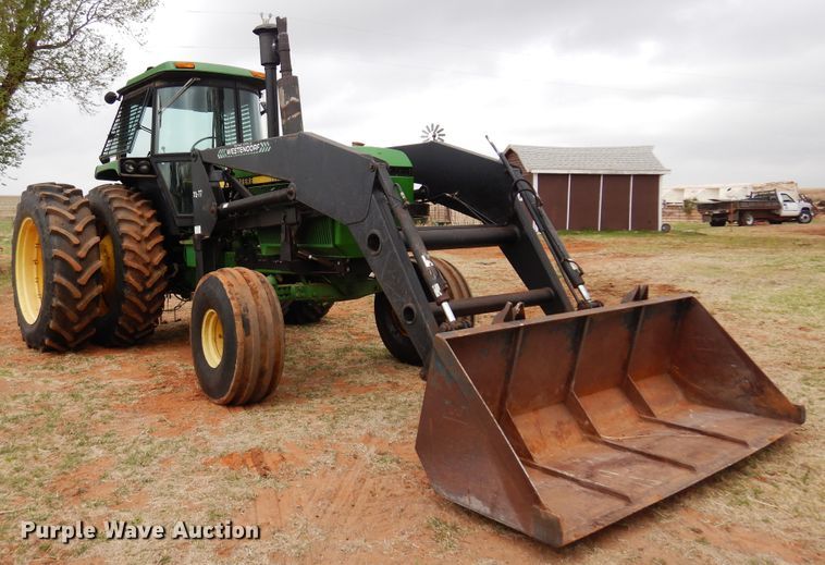 image for item DK0867 1983 John Deere 4650  tractor