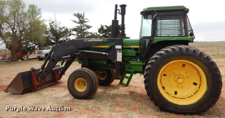 image for item DK0867 1983 John Deere 4650  tractor