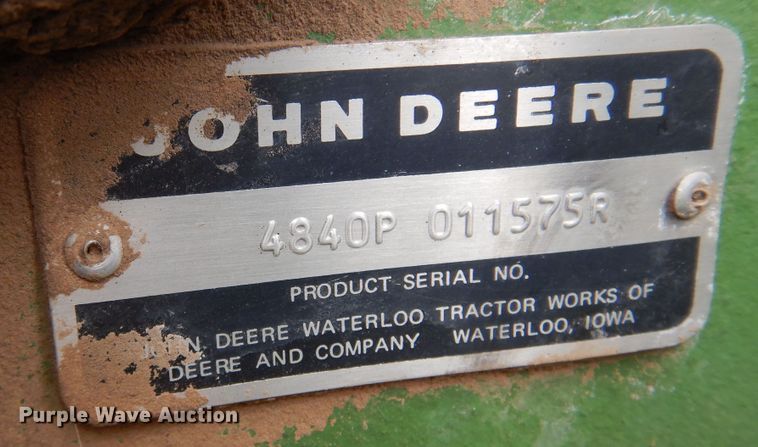 image for item DK0868 John Deere 4840  tractor