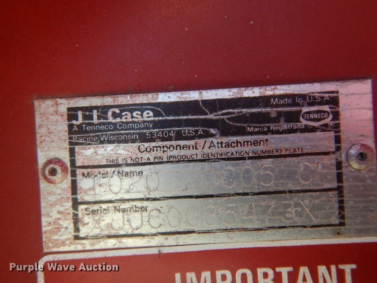 image for item DK0882 1989 Case IH 1640  combine