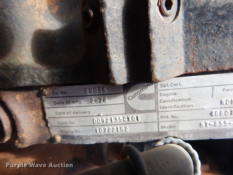 image for item DK0885 1978 Versatile 835  4WD tractor