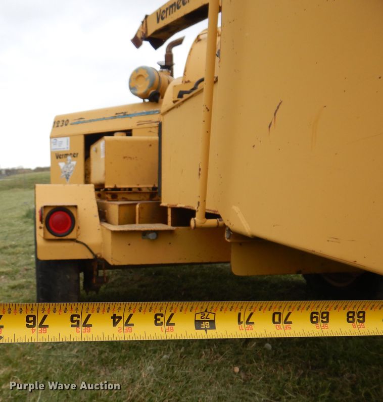 image for item DK0891 Vermeer 1230  wood chipper