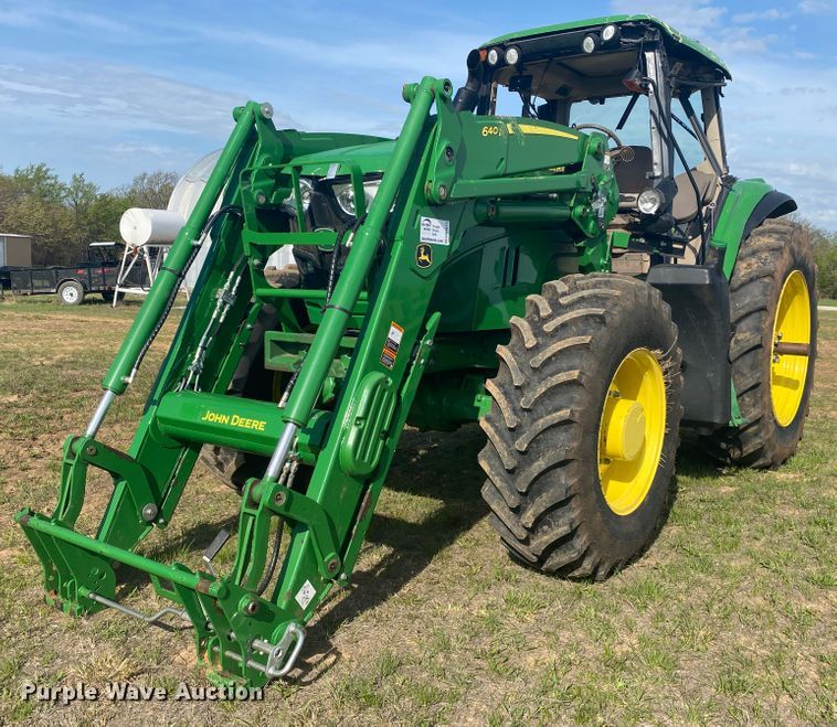 image for item DM4075 2018 John Deere 6155M  MFWD tractor