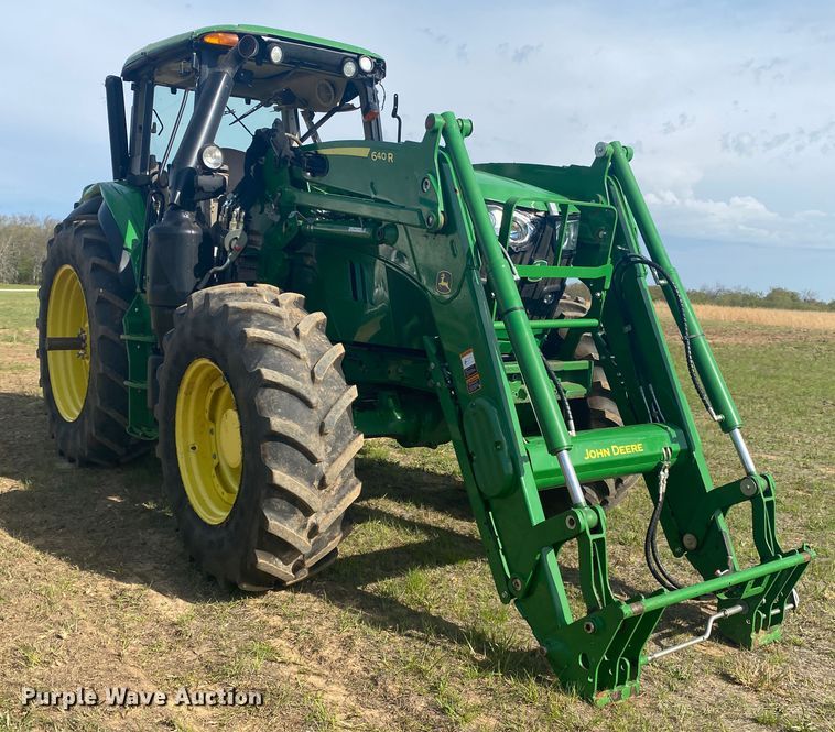 image for item DM4075 2018 John Deere 6155M  MFWD tractor