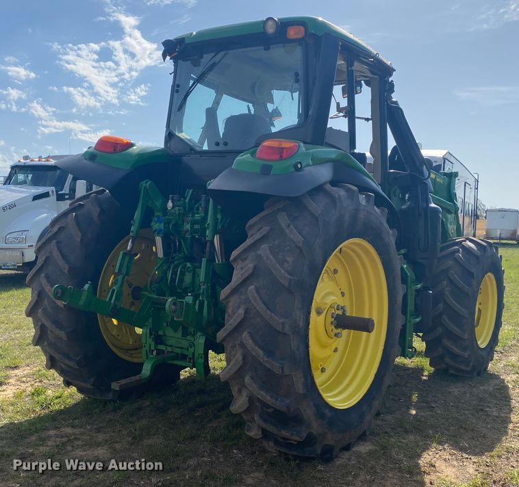 image for item DM4075 2018 John Deere 6155M  MFWD tractor