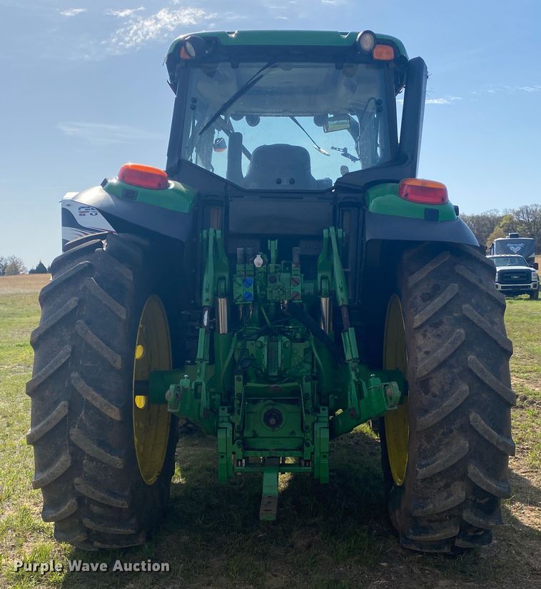 image for item DM4075 2018 John Deere 6155M  MFWD tractor