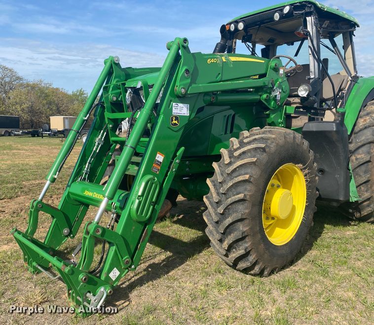 image for item DM4075 2018 John Deere 6155M  MFWD tractor