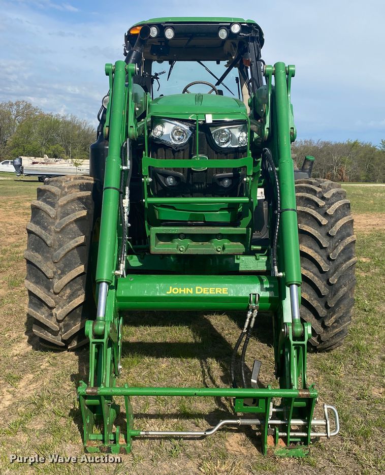 image for item DM4075 2018 John Deere 6155M  MFWD tractor