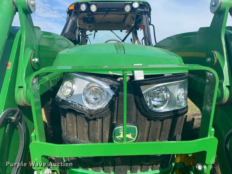 image for item DM4075 2018 John Deere 6155M  MFWD tractor