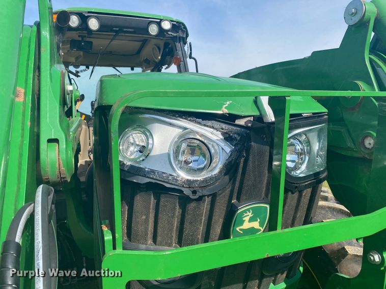 image for item DM4075 2018 John Deere 6155M  MFWD tractor