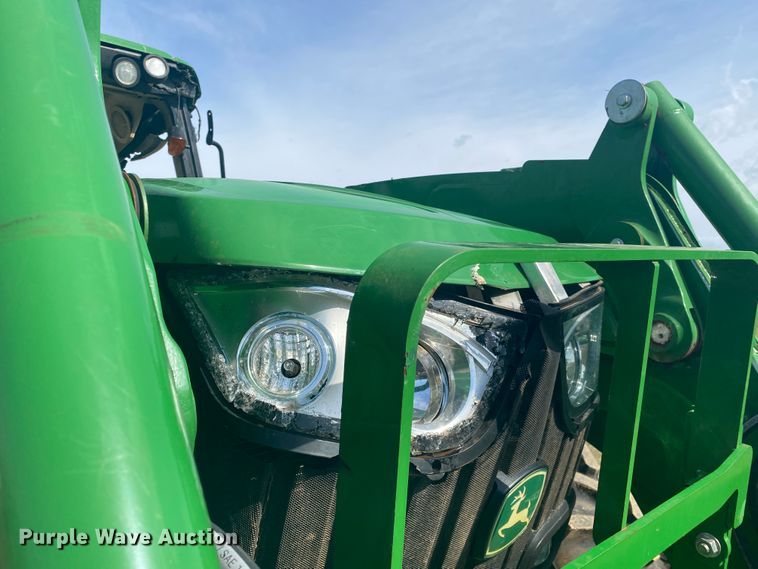 image for item DM4075 2018 John Deere 6155M  MFWD tractor