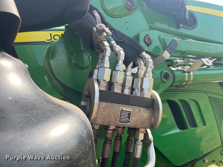 image for item DM4075 2018 John Deere 6155M  MFWD tractor