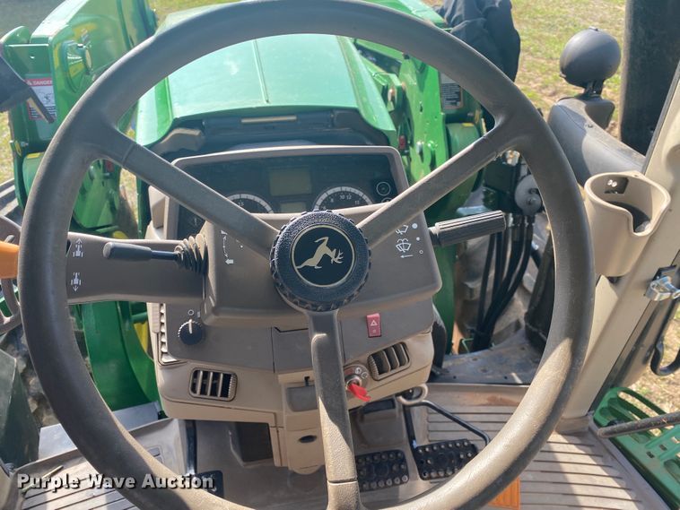 image for item DM4075 2018 John Deere 6155M  MFWD tractor