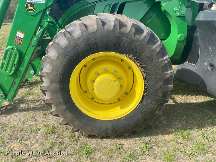 image for item DM4075 2018 John Deere 6155M  MFWD tractor